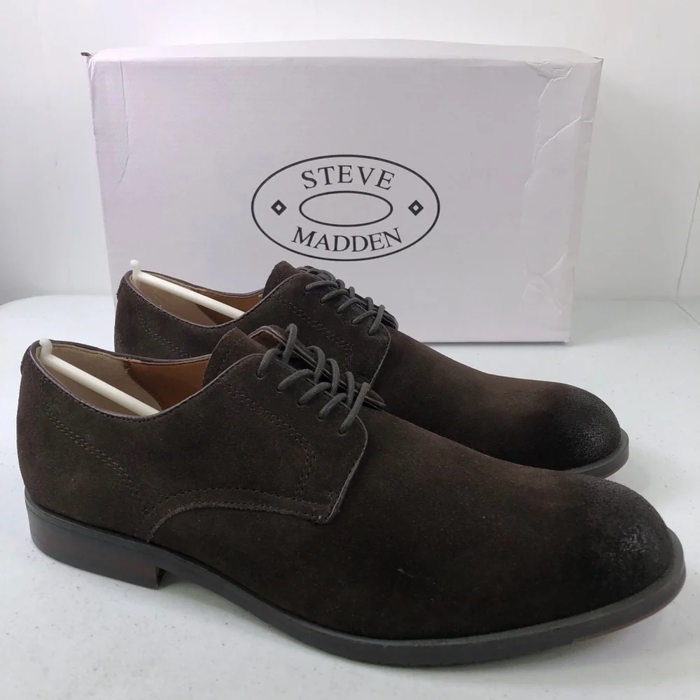 STEVE Madden Briton Suede Oxford Dress Shoes